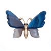 Брошь Moon Paris, Lorian, бабочка с кристаллами, ML-24.03-041 синий