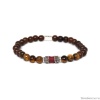Браслет Nature Bijoux, Bobine, с роблес и тигровым глазом, NB24.1-13-42951 коричневый Браслет Nature Bijoux, Bobine, с роблес и тигровым глазом, NB24.1-13-42951 коричневый