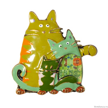 Брошь Shadore, Котики