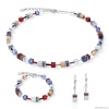 Колье Coeur de Lion, Blue-Red 4905/10-0703 Колье Coeur de Lion, Blue-Red 4905/10-0703. Германия