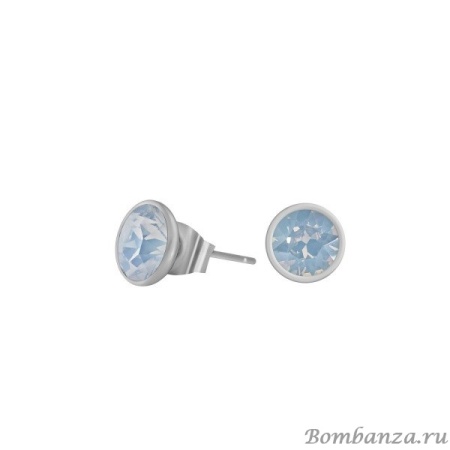 Пусеты Fiore Luna, White Opal