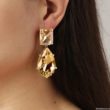 Серьги Dyrberg Kern, GOLARI SG GOLDEN, 460022 Серьги Dyrberg Kern, GOLARI SG GOLDEN, 460022