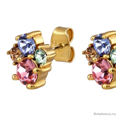 Серьги Dyrberg Kern, BILLIS SG PASTEL MULTI, 460045 Серьги Dyrberg Kern, BILLIS SG PASTEL MULTI, 460045