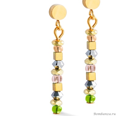 Серьги Coeur de Lion, Brown-Olive, 4359/21-1109 Серьги Coeur de Lion, Brown-Olive, 4359/21-1109