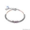 Браслет Coeur de Lion, Light Blue 4986/30-0720