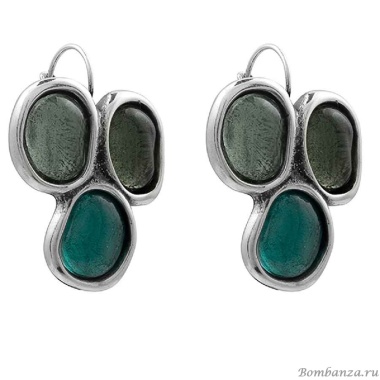 Серьги Ciclon, ÁGATA TURQUESA A232612-12 G/S Серьги Ciclon, ÁGATA TURQUESA A232612-12 G/S