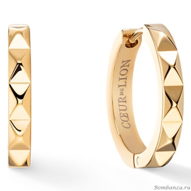 Серьги Coeur de Lion, Gold, 0134/23-1600 Серьги Coeur de Lion, Gold, 0134/23-1600