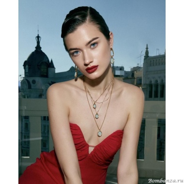 Колье VIDDA, Cibeles, с кристаллом Swarovski, VD24.2-02006 мятный, 50см