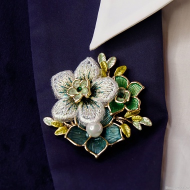 Брошь Shadore, Букет