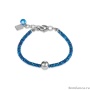 Браслет Coeur de Lion, Blue-Silver 4932/30-0717. Германия