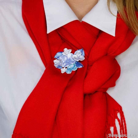 Брошь Shadore, Фиалки