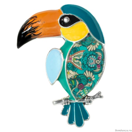 Брошь Shadore, Тукан