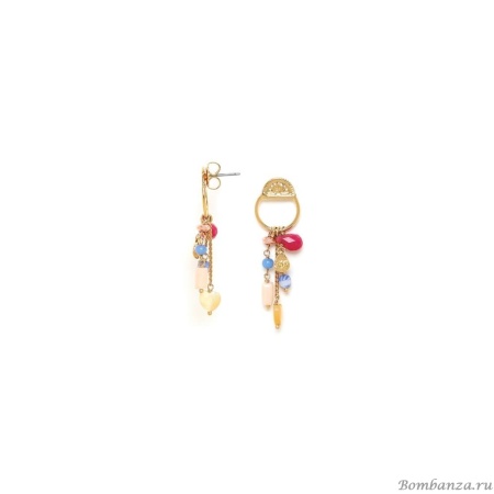Серьги Franck Herval, Cali, кость, жад, Swarovski,перламутр, гематит, FH24.1-12-68683 золотистый Серьги Franck Herval, Cali, кость, жад, Swarovski,перламутр, гематит, FH24.1-12-68683 золотистый