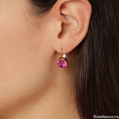 Серьги Dyrberg Kern, LOUISE SG PINK, 380019 Серьги Dyrberg Kern, LOUISE SG PINK, 380019