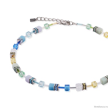 Колье Coeur de Lion, Aqua-Green, 4905/10-2005 Колье Coeur de Lion, Aqua-Green, 4905/10-2005