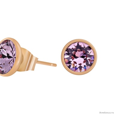 Пусеты Fiore Luna, Light Rose