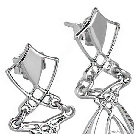 Серьги Boccadamo, XOR219 BW/S