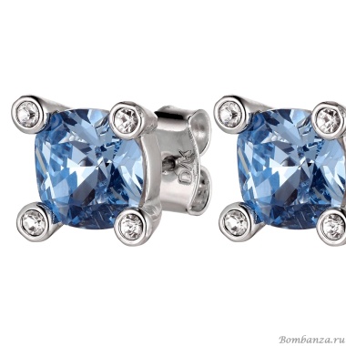 Серьги Dyrberg Kern, CLARA SS LIGHT BLUE, 420085 Серьги Dyrberg Kern, CLARA SS LIGHT BLUE, 420085