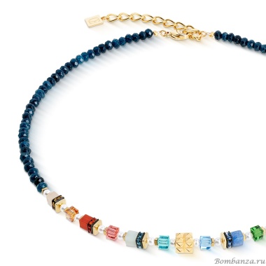 Колье Coeur de Lion, Multicolour Gold, 2102/10-1516 Колье Coeur de Lion, Multicolour Gold, 2102/10-1516