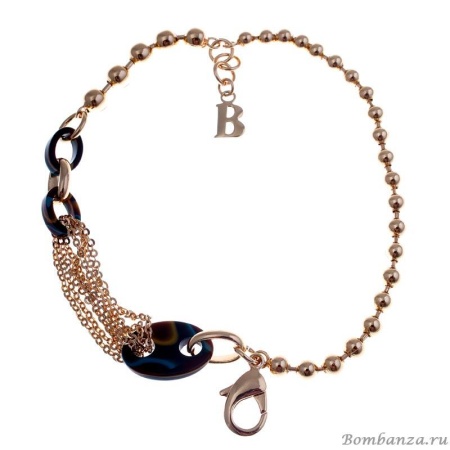 Браслет Boccadamo, XBR052D BR/G/BL Браслет Boccadamo, XBR052D BR/G/BL, Италия