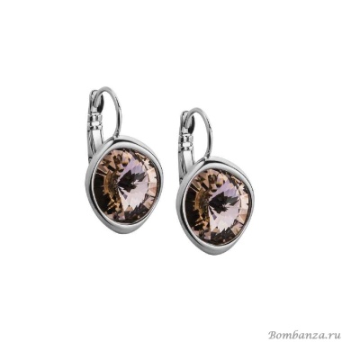 Серьги Fiore Luna, Vintage Rose