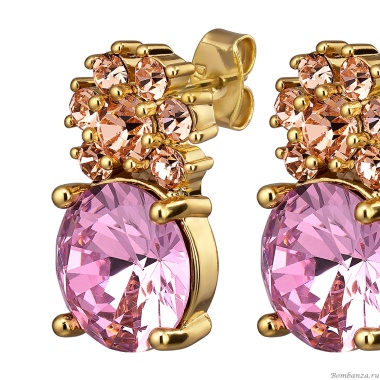 Серьги Dyrberg Kern, BECKIA SG LIGHT ROSE / PEACH, 460070 Серьги Dyrberg Kern, BECKIA SG LIGHT ROSE / PEACH, 460070