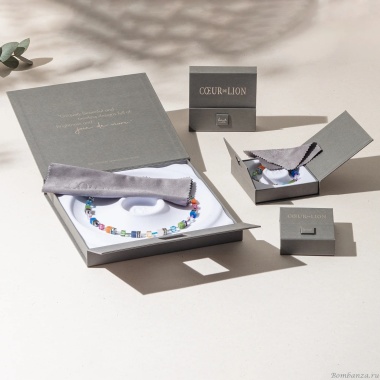 Браслет Coeur de Lion, Black-White-Grey, 2800/30-1333 Браслет Coeur de Lion, Black-White-Grey, 2800/30-1333. Германия
