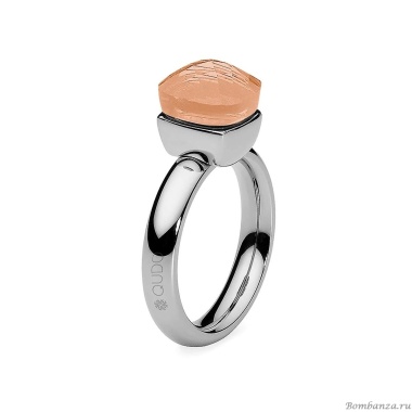 Кольцо Qudo, Firenze light peach 17.2 мм 610483/17.2 BR/S Кольцо Qudo, Firenze light peach 17.2 мм 610483/17.2 BR/S