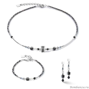 Браслет Coeur de Lion, Black-Silver, 4355/30-1317 Браслет Coeur de Lion, Black-Silver, 4355/30-1317. Германия