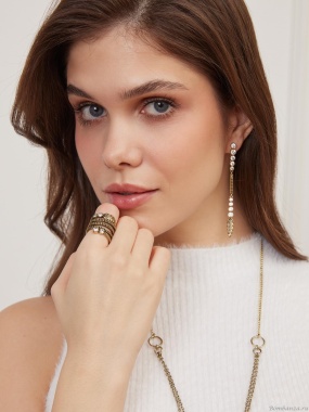 Кольцо Fiore di Firenze AN6364 CRYSTAL 17-18,5 Кольцо Fiore di Firenze AN6364 CRYSTAL 17-18,5