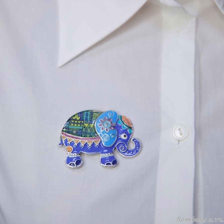 Брошь Shadore, Слон