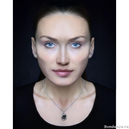 Колье Tra-la-ra, Tuareg, с кристаллом, TLR25-252P205 серый