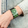 Браслет Fiore Luna, на кожаном черном ремешке, CB00230-14 G/S Браслет Fiore Luna, на кожаном черном ремешке, CB00230-14 G/S