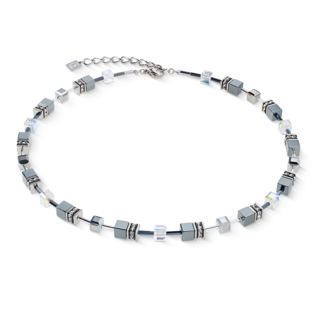 Колье Coeur de Lion, Grey-Silver, 4015/10-1217