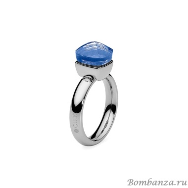 Кольцо Qudo, Firenze Light Sapphire 17.2 мм 611005 BL/S Кольцо Qudo, Firenze Light Sapphire 17.2 мм 611005 BL/S