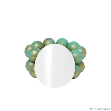 Браслет Katerina Vassou, Marigold, стрейч, деревянные бусины, диск, KV24.1-308939GWHITE белый Браслет Katerina Vassou, Marigold, стрейч, деревянные бусины, диск, KV24.1-308939GWHITE белый