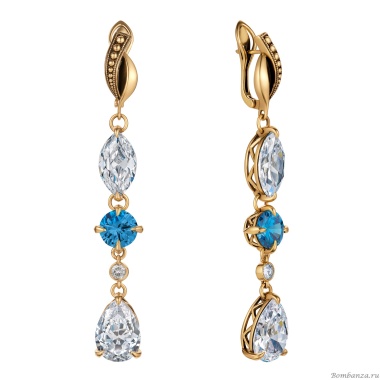 OR0588-0431 ACQUAMARINA СЕРЬГИ SEGRETI DELL'OCEANO SEGRETI DELL'OCEANO OR0588-0431 CERCHIO ACQUAMARINA