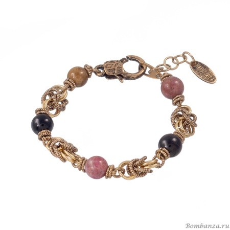 Браслет Lanzerotti, Elisir, с турмалином, LZ-25.10-322 розовый