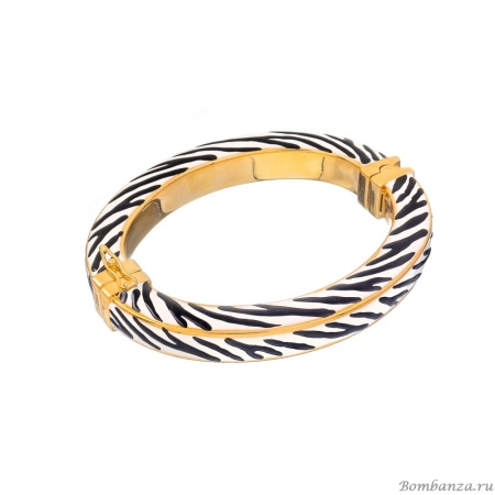 Браслет Francesca Bianchi, кафф, с эмалью, FB25.2-BF6 золотистый, 6см