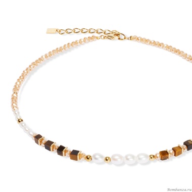Колье Coeur de Lion, Brown-Beige, 1135/10-1110 Колье Coeur de Lion, Brown-Beige, 1135/10-1110