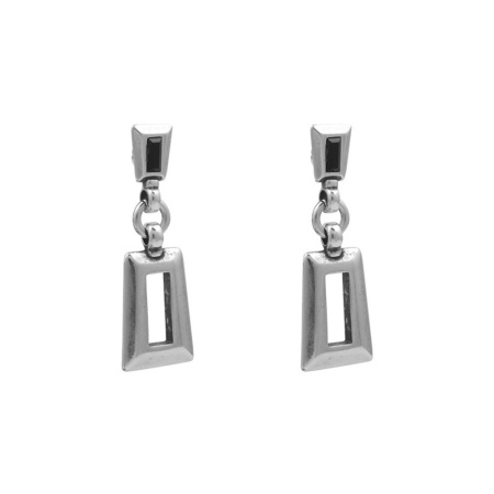 Серьги Ciclon, DETALLE COLOR NEGRO A231607-01 BW/S