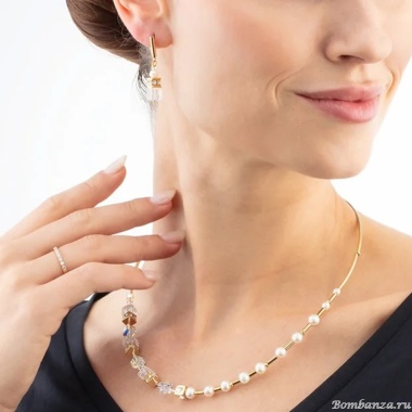 Серьги Coeur de Lion, White-Gold, 1122/21-1416 Серьги Coeur de Lion, White-Gold, 1122/21-1416