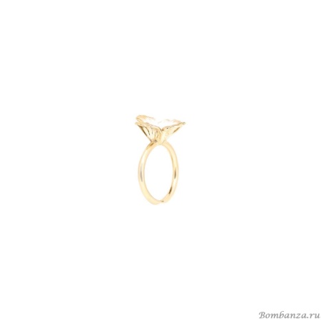 Кольцо Franck Herval, Betty, разъемное, с цветком и цветной эмалью, FH25.2-19-63720 желтый