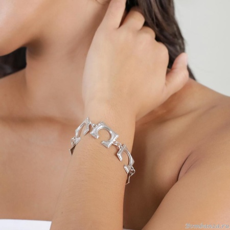 Браслет ORI TAO, Murena, кованый металл, OT25.1-13-69281 серебристый