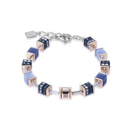 Браслет Coeur de Lion GeoCUBE®, Blue, 4928/30-0700 Браслет Coeur de Lion GeoCUBE®, Blue, 4928/30-0700. Германия