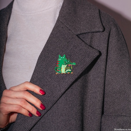 Брошь Shadore, Котики