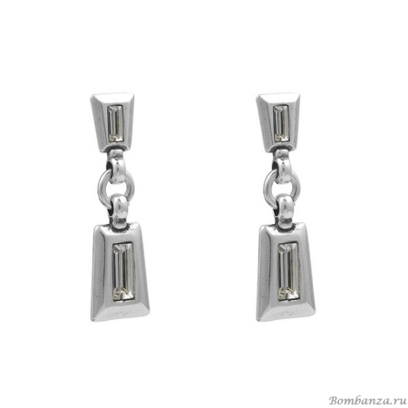 Серьги Ciclon, Glam, с чешскими кристаллами, CN-231605 хрустальный Серьги Ciclon, Glam, с чешскими кристаллами, CN-231605 хрустальный