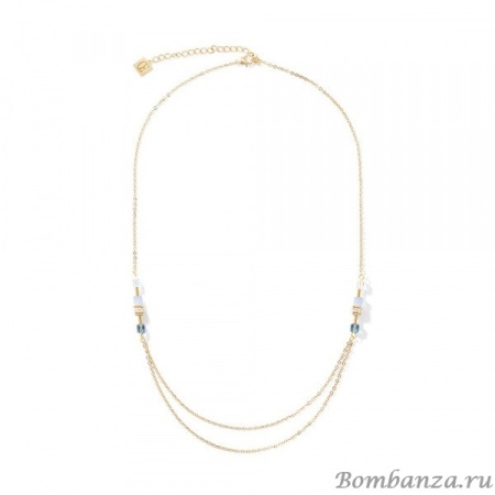 Колье Coeur de Lion,  Gold-Blue 5064/10-0716. Германия