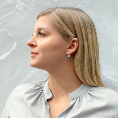 Серьги Fiore Luna, Black Diamond, A1903.M3 BW/S Серьги Fiore Luna, Black Diamond, A1903.M3 BW/S