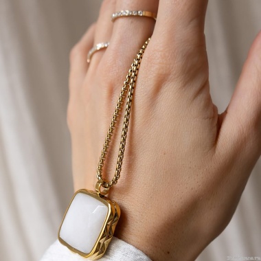 Колье Coeur de Lion, White-Gold, 1200/10-1416 Колье Coeur de Lion, White-Gold, 1200/10-1416